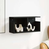 vidaXL Stenska omarica 60x20x30 cm črna inženirski les | Shoptok.si