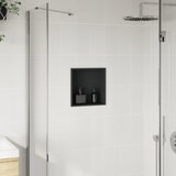  Niša za tuš mat crna 32x32x9 cm nehrđajući čelik | Eponuda.ba