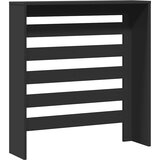  Pokrov za radijator crni 78 x 20 x 82 cm konstruirano drvo | shoptok.hr