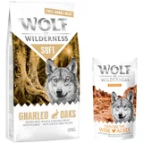 Wolf of Wilderness 12kg + 100g Snack "Explore the Wide Acres" piletina gratis! - Soft - Gnarled Oaks - piletina iz slobodnog uzgoja i kunić