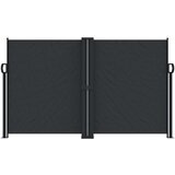 Uvlačiva bočna tenda 140 x 600 cm crna | shoptok.hr