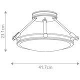  Hinkley HK-COLLIER-SF-S-BX - Plafonski luster COLLIER 3xE14/40W/230V prečnik 41,7 cm | Eponuda.com