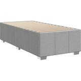  Okvir kreveta bez madraca svjetlosivi 90x200 cm od tkanine | shoptok.hr