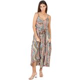 Isla Bonita By Sigris Dolge obleke Dolga Midi Obleka Kostanjeva cene