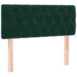 Box spring krevet s madracem tamnozeleni 90x200 cm baršunasti | shoptok.hr