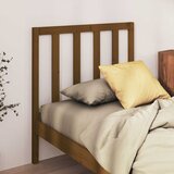 Uzglavlje za krevet boja meda 106 x 4 x 100 cm masivna borovina | Eponuda.com
