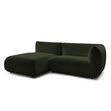 Bobochic Paris Zelena kutna garnitura od samta (lijevi kut) Lecomte - | shoptok.hr