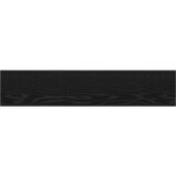 Police za knjige 4 pcs Crna 100 x 20 x 1,5 cm Konstruirano drvo | shoptok.hr