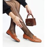 Gemre Brown Loafers with Buckle Areebah | shoptok.hr
