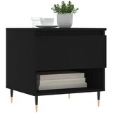  Stolić za kavu crni 50 x 46 x 50 cm od konstruiranog drva | Eponuda.com