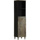 Furnova Kopalniška omarica 38x33x160 cm trden mangov les, (21947185) | Shoptok.si