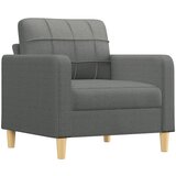  4-dijelni set sofa s jastucima tamnosivi od tkanine | shoptok.hr