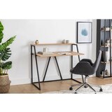 Hanah home lissa rafli - black sapphireblack study desk | ePonuda.com