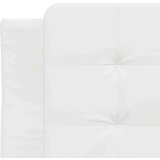  Posteljni okvir brez vzmetnice bel 100x203 cm umetno usnje, (21111766) | Shoptok.si