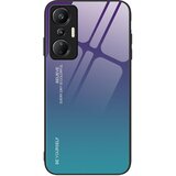 INORCO Za Infinix Hot 20S 4G protiprašno gradientno kaljeno steklo hrbtne lupine PC + TPU telefonska torbica, (22033432) Cene