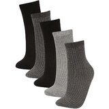 Defacto Boy's 5-Piece Cotton Long Socks | ePonuda.com