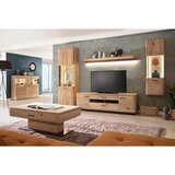 Livetastic KLUBSKA MIZA, antracit, barve hrasta | Shoptok.si