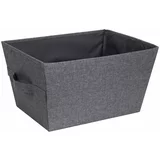 Bigso Box of Sweden siva košara za shranjevanje Tap, 34,5 x 25 cm