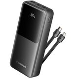 Vention Prijenosni punjač powerbank sa displejom i USB-C i Lightning kablovima 22.5W 20000mAh crni | Eponuda.ba