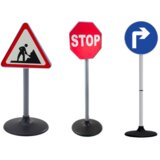  Edukativni set velikih prometnih znakova 76 cm, 3 komada | Shoptok.si