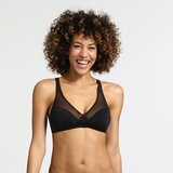 DIM GENEROUS WIREFREE BRA - Women's bra without bones - black Cijene