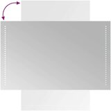 vidaXL LED kupaonsko ogledalo 50x80 cm | shoptok.hr