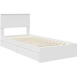 vidaXL krevetna konstrukcija bijelo 90 x 200 cm konstruirano drvo | shoptok.hr