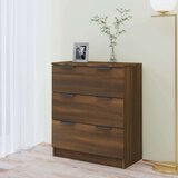 Komoda boja hrasta smeđi 60 x 30 x 70 cm od konstruiranog drva | shoptok.hr