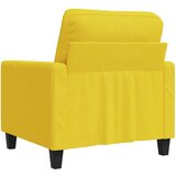  Fotelja Svjetložuta 60 cm od tkanine | shoptok.hr