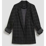 Marisse Checked Jacket With Rolled-Up Sleeves | Shoptok.si