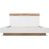 Lumor Postelja za odrasle 180x200 cm – lebdeča postelja z letvenim dnom – lesen okvir – bela, (22151006) | Shoptok.si