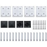 vidaXL set panela za ogradu WPC 526 x 146 cm smeđi | shoptok.hr