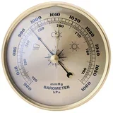 108mm Zlati Barometer - Natančna Meritev Atmosferskega Tlaka, (5000140306)