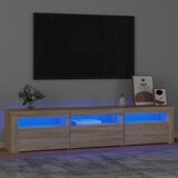 TV ormarić s LED svjetlima boja hrasta sonome 180 x 35 x 40 cm | Eponuda.ba