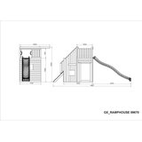 Fungoo Set RAMPHOUSE - drveno dječje igralište | shoptok.hr