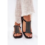 ARTIKER Flat Elegant Women's Sandals With Crystals | ePonuda.com