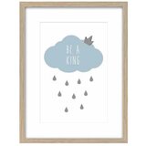 Dekordom slika KIDS 27x37 sa ramom - 26807 - Cloud Blue