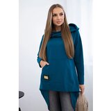 Kesi Hoodie with long back and hood marine | shoptok.hr