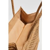 Marisse Beige Beach Bag | Shoptok.si