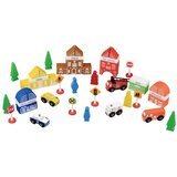 Set drvenih blokova, grad vatrogasna postrojba | shoptok.hr