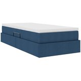 Krevet s madracem i skladištem Plava 100 x 200 cm Poliester | shoptok.hr