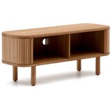 Kave Home TV omarica v jesenovem dekorju v naravni barvi 120x50x40 cm Mailen – | Shoptok.si