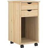  Mobilni ormar Smeđa 34 x 39 x 65 5 cm Masivna borovina | shoptok.hr