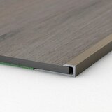 LOGOCLIC Završni profil 143 (Mat plemeniti čelik, 1 m x 27 mm x 7,6 mm, Vrsta montaže: Vijci) Cijene