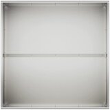  Vrtna saksija Srebrna 80 x 80 x 40 cm Nehrđajući čelik | shoptok.hr