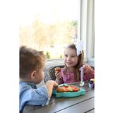 Melii Silicone Suction Plate krožnik s priseskom Shark 1 kos | Shoptok.si