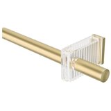 Umbra Jeklena karnisa z nastavljivo dolžino v mat zlati barvi 107 - 305 cm Flute – | Shoptok.si