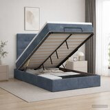  od pjene s madracem i LED-om Tamnosiva 120 x 190 cm | shoptok.hr
