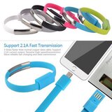  Zapestnica PODATKOVNI KABEL Lightning - zelena | Shoptok.si