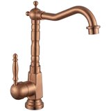 REA Bath Drop Mešalnik za umivalnik Brush Copper High | Shoptok.si